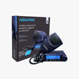 Rádio PX Aquário RP-70 Compact Blue – 80 Canais AM/FM/SSB/CW – 15W